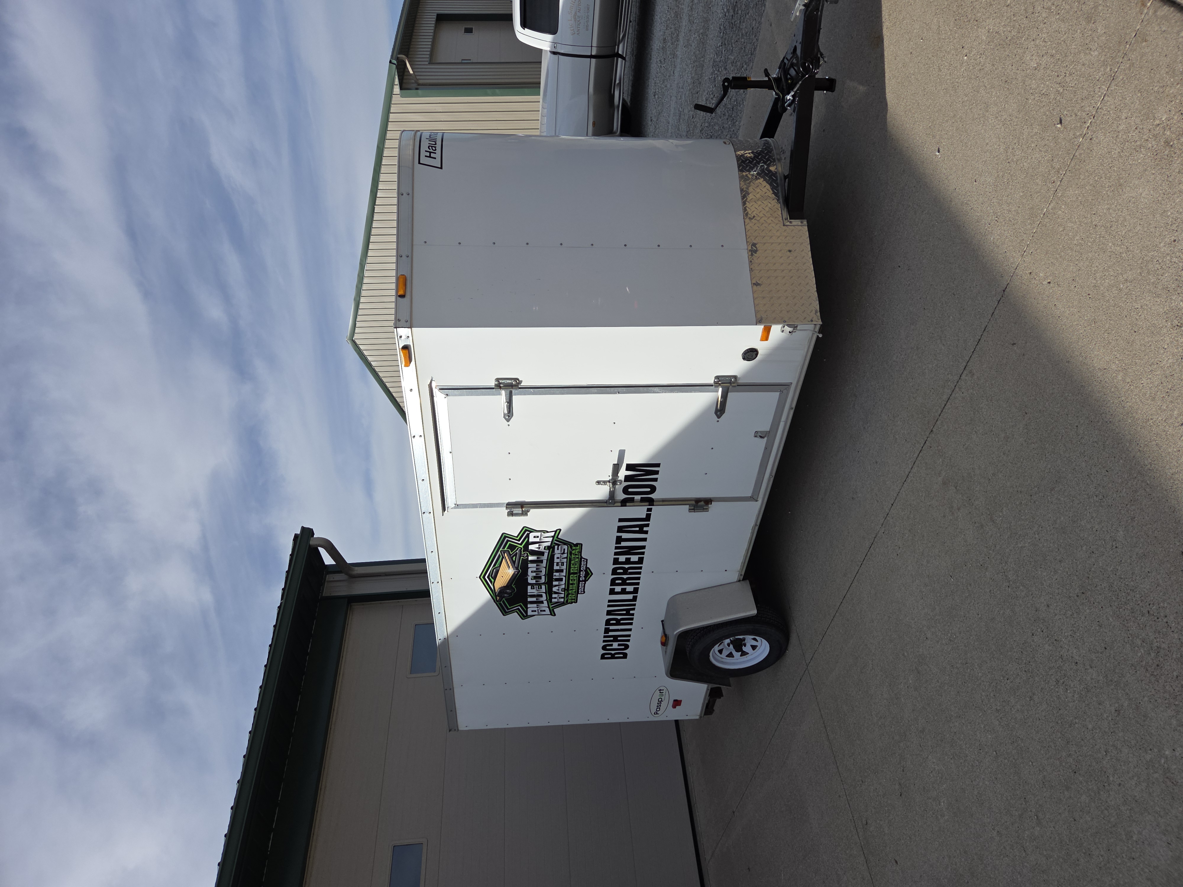 6x12 Enclosed Trailer - Image 1